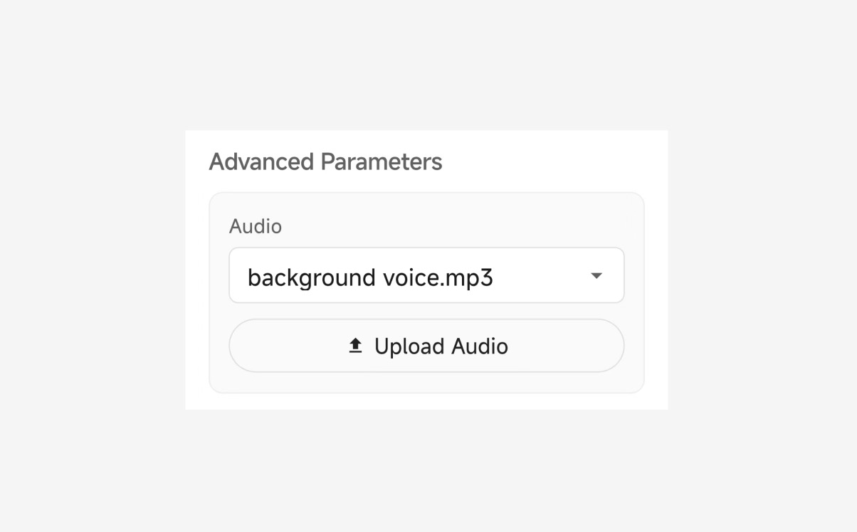 External sounds and effects